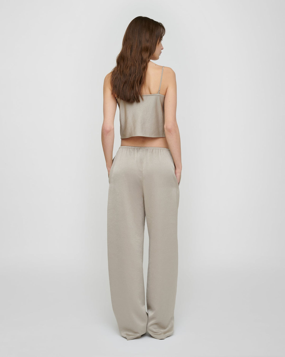 Zoela Pants - Silver | Nanushka