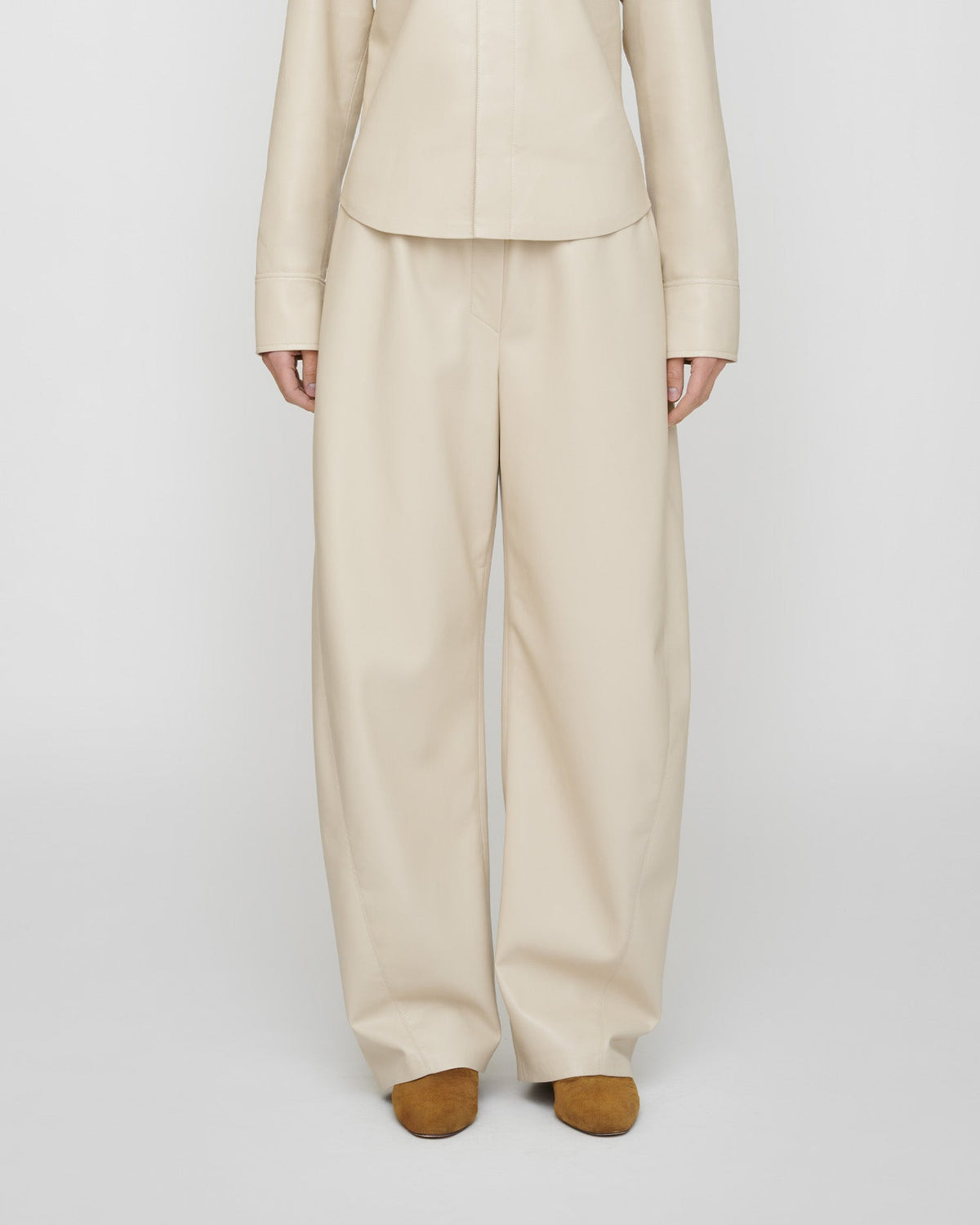 Zoela Okobor ™ pants - Creme | Nanushka
