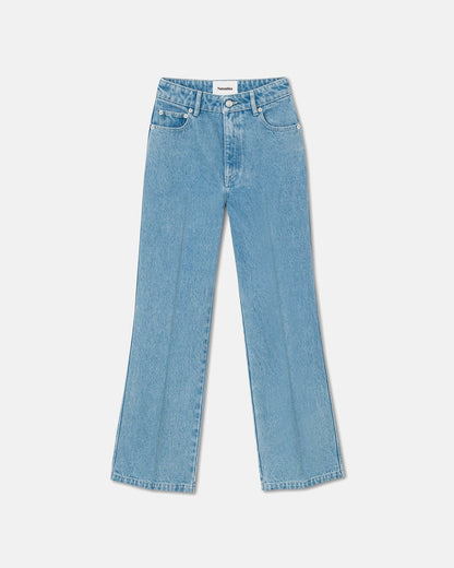 Zoey Cropped jeans - Eco Light Wash | Nanushka