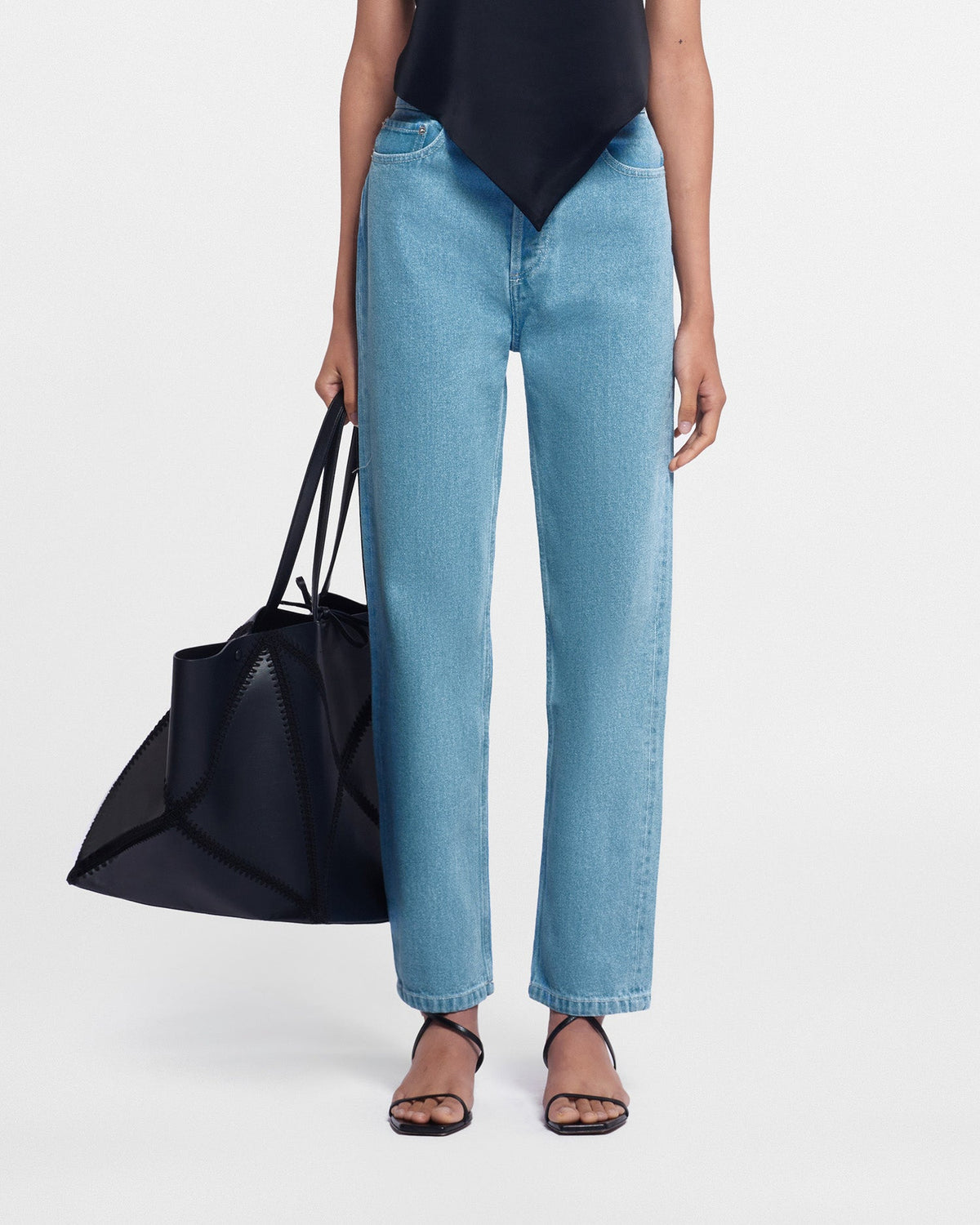 Kemia Straight leg jeans - Eco Light Wash | Nanushka