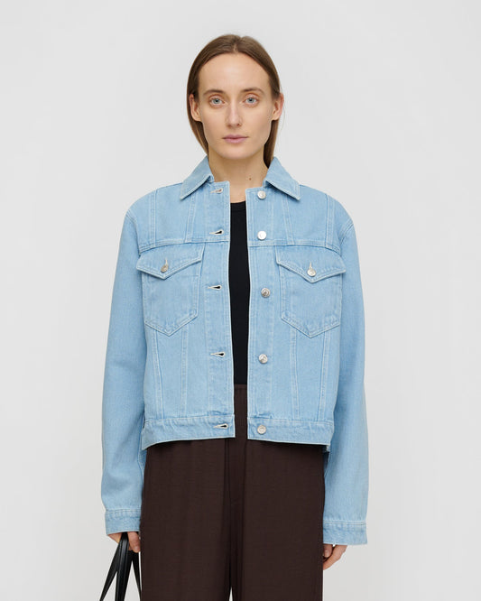 Maren Denim jacket - Eco Light Wash | Nanushka