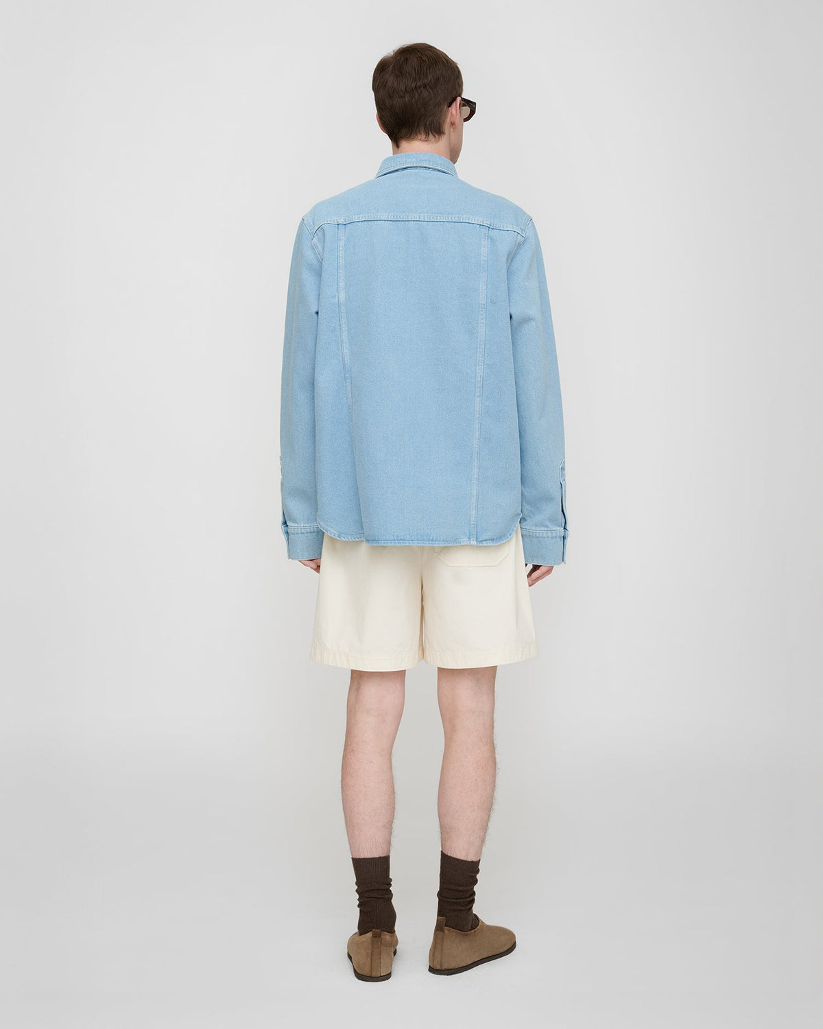 Tristo Denim overshirt - Eco Light Wash | Nanushka