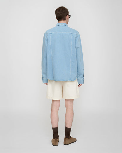 Tristo Denim overshirt - Eco Light Wash | Nanushka