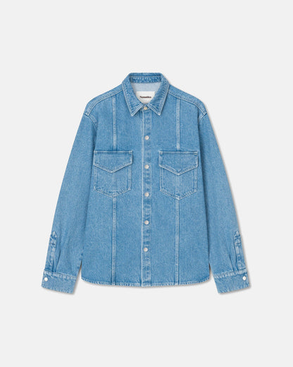 Tristo Denim overshirt - Eco Light Wash | Nanushka