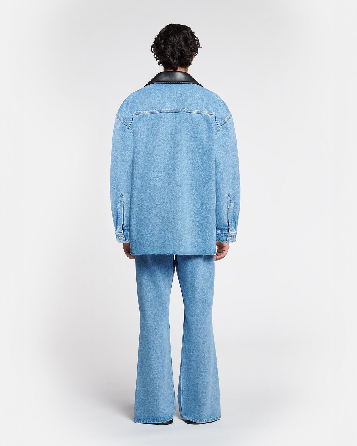 Beaux Denim shirt - Mid Blue | Nanushka