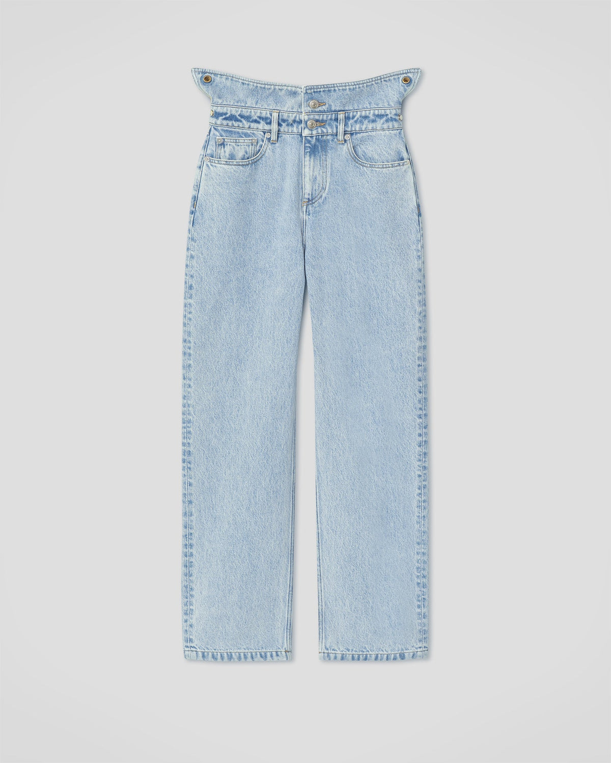 Akiva Jeans - Washed Blue | Nanushka