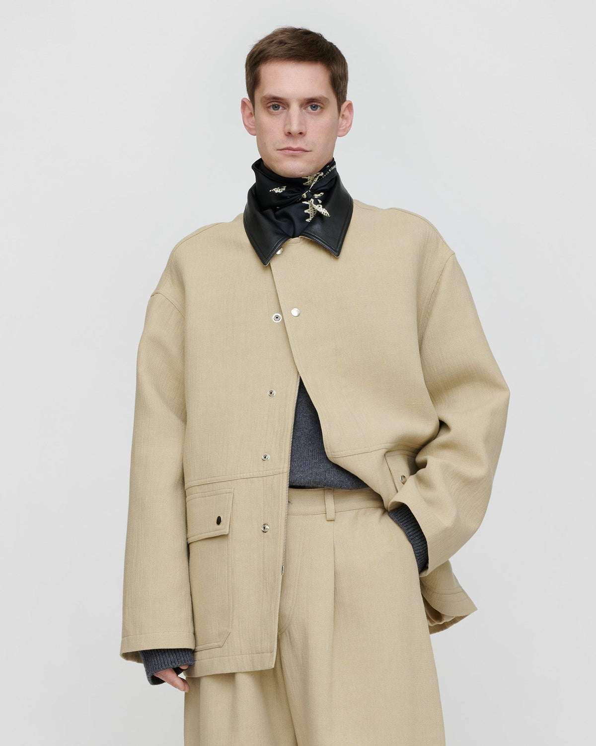 Melesio Jacket - Sand | Nanushka