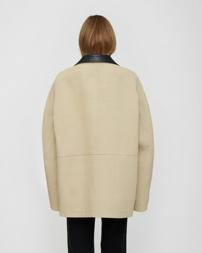Melesio Jacket - Sand | Nanushka