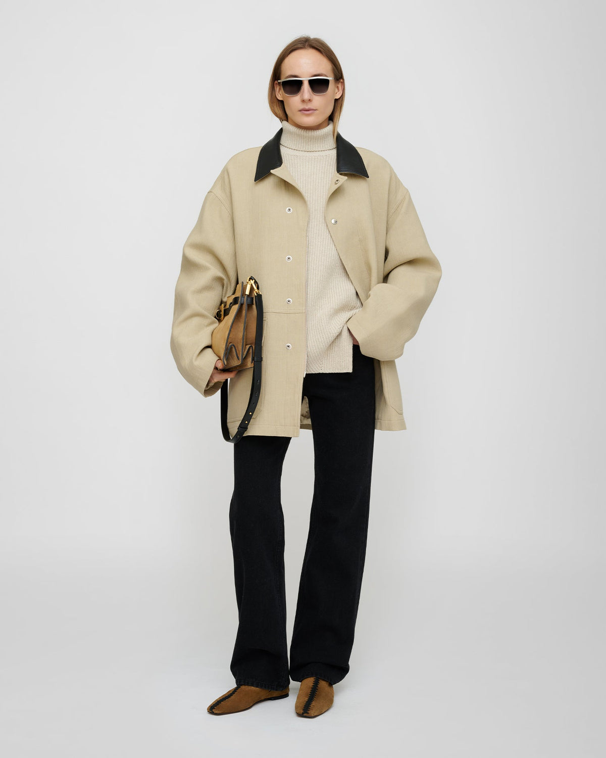 Melesio Jacket - Sand | Nanushka