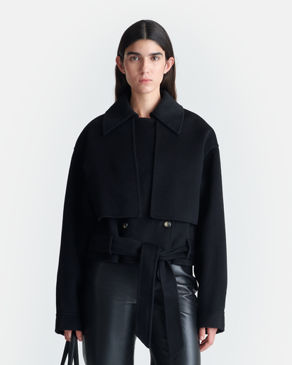 Satoyo Jacket - Black | Nanushka