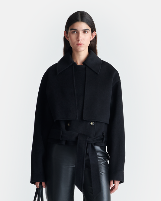 Satoyo Jacket - Black | Nanushka