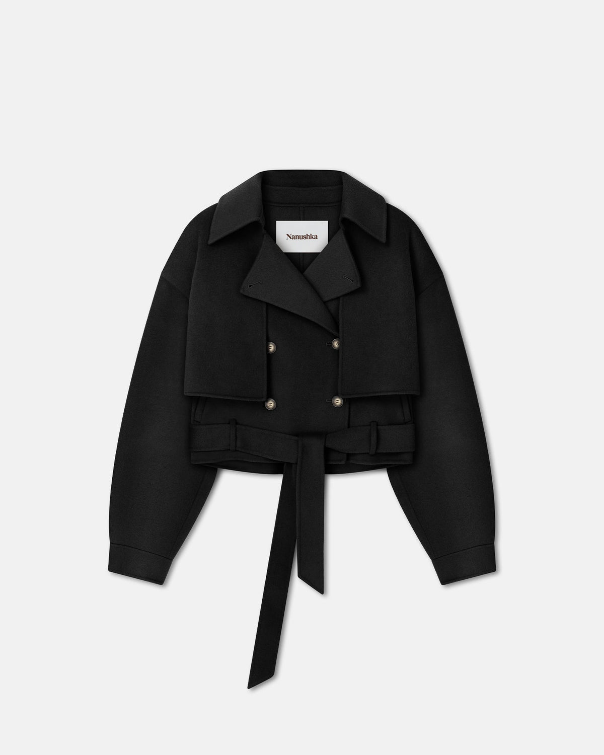 Satoyo Jacket - Black | Nanushka