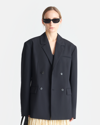 Diante Boxy blazer - Black | Nanushka
