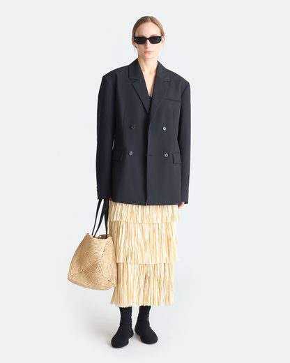 Diante Boxy blazer - Black | Nanushka