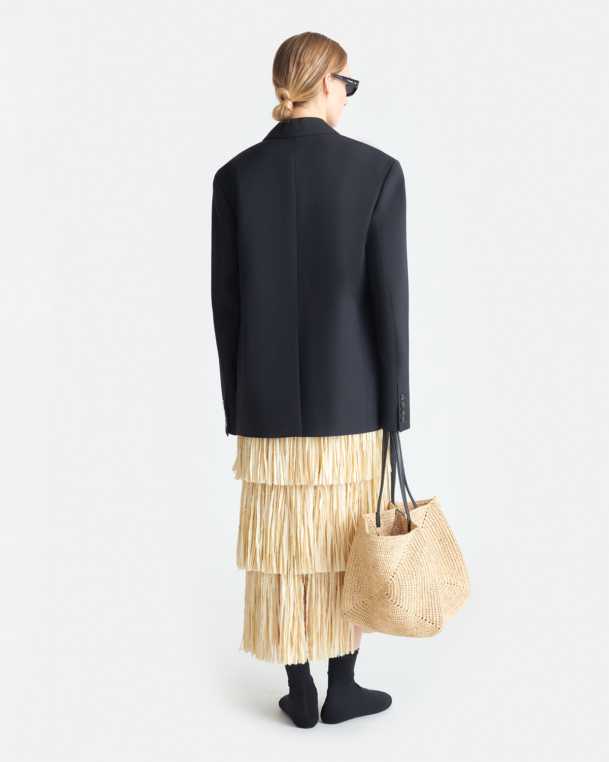 Diante Boxy blazer - Black | Nanushka
