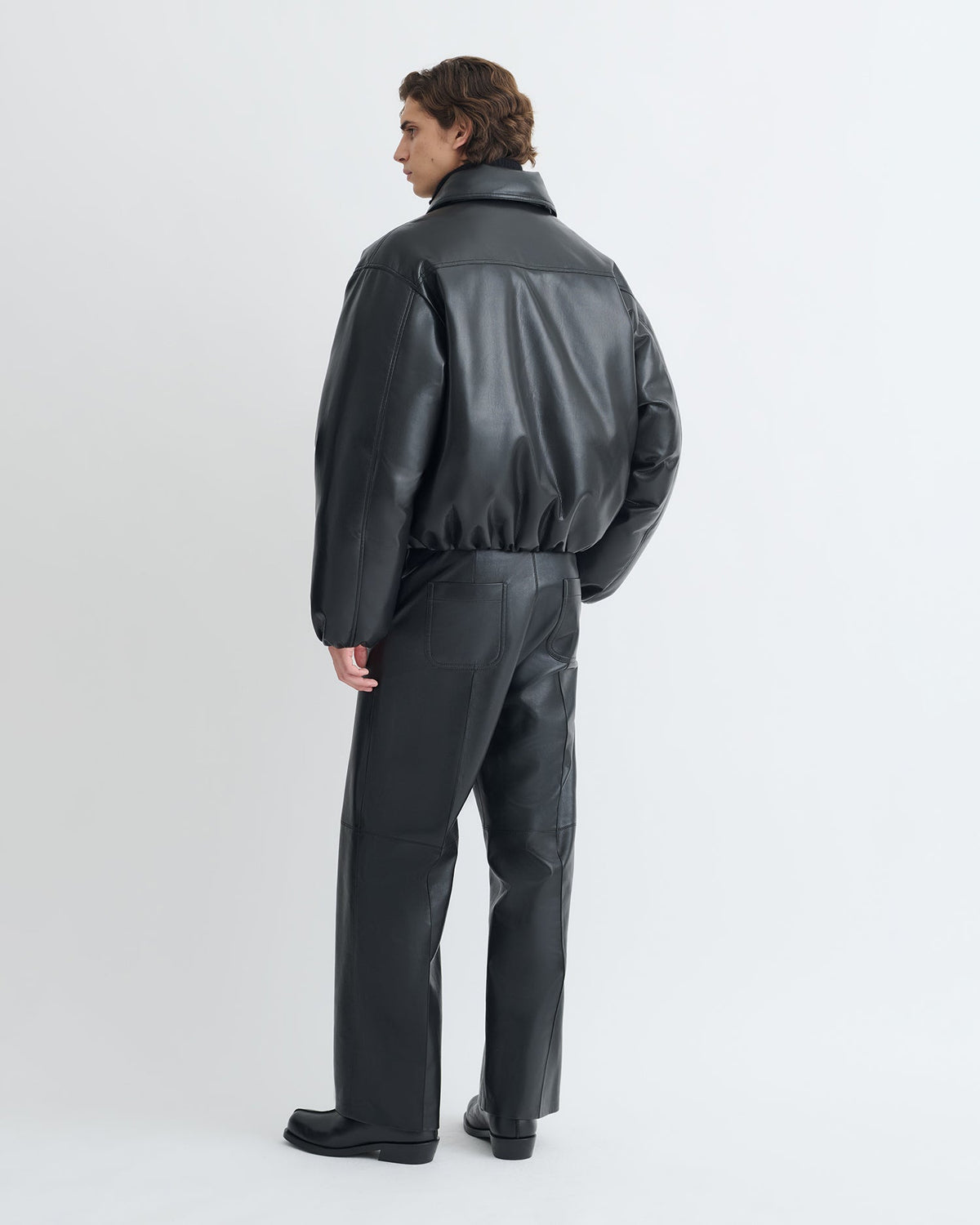 Asger Padded Okobor™ jacket - Black | Nanushka