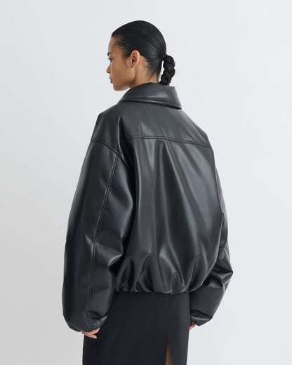 Asger Padded Okobor™ jacket - Black | Nanushka