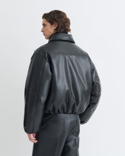 Asger Padded Okobor™ jacket - Black | Nanushka