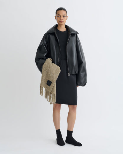 Asger Padded Okobor™ jacket - Black | Nanushka