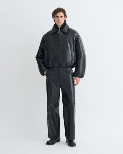 Asger Padded Okobor™ jacket - Black | Nanushka