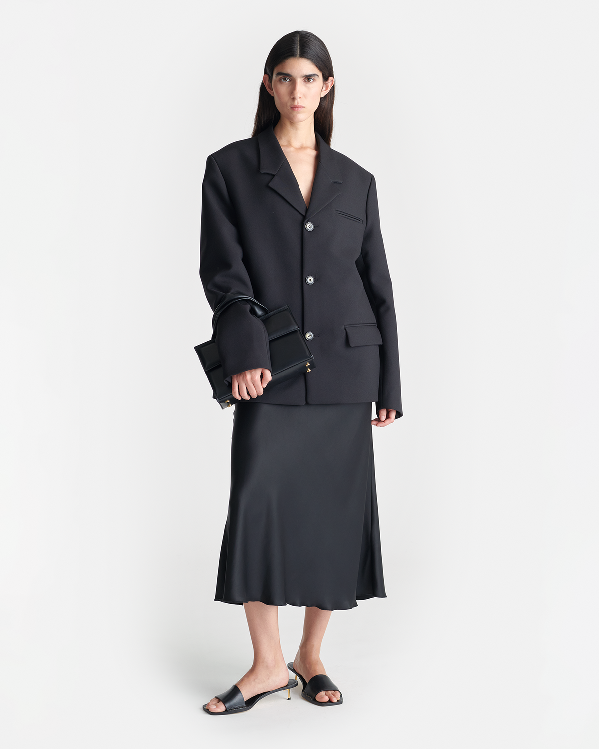Rox Double Suiting Blazer - Black | Nanushka