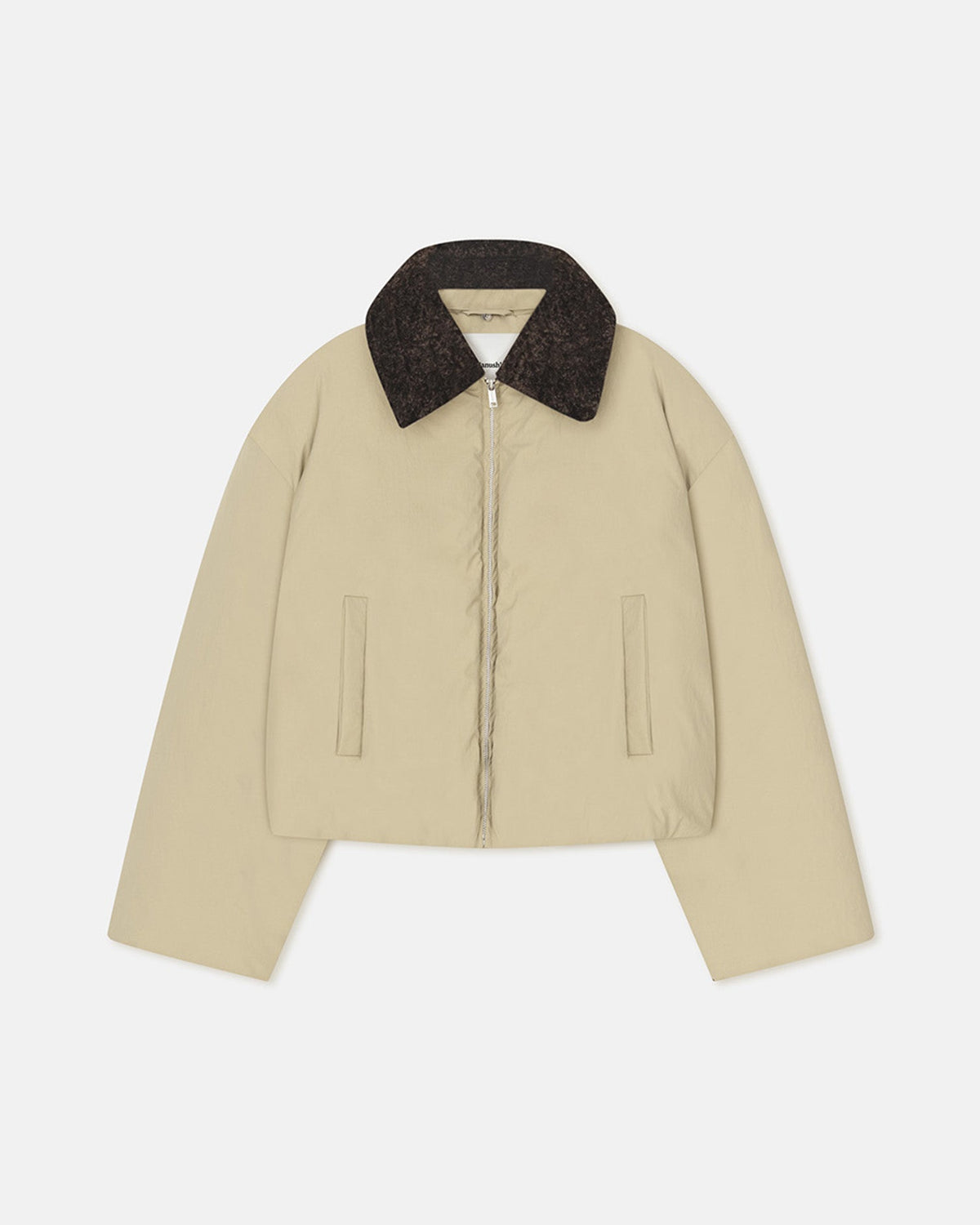 Zacharie Jacket - Sage/Black | Nanushka
