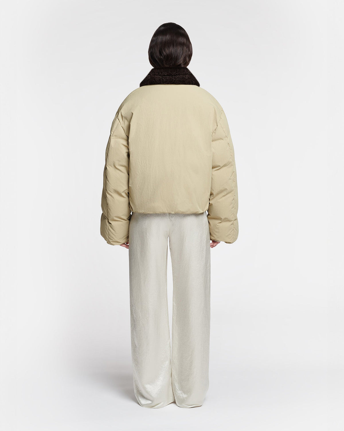 Zacharie Jacket - Sage/Black | Nanushka
