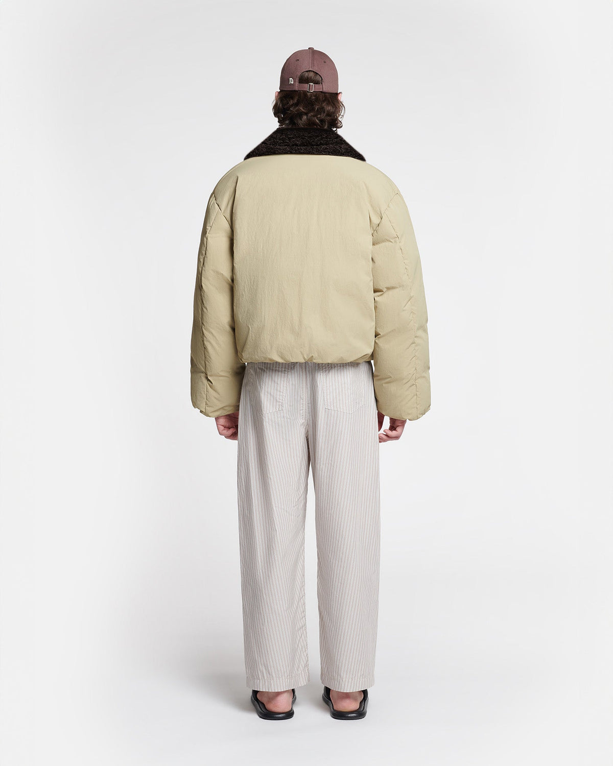 Zacharie Jacket - Sage/Black | Nanushka