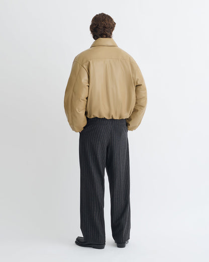Asger Padded Okobor™ jacket - Muted Khaki | Nanushka