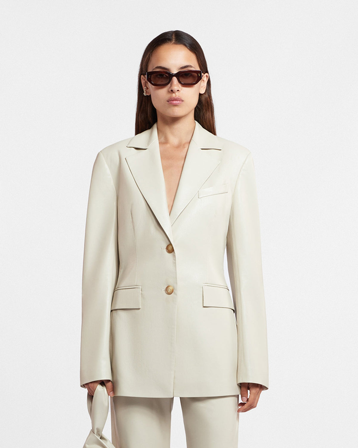 Hathi Okobor™ blazer - Creme | Nanushka