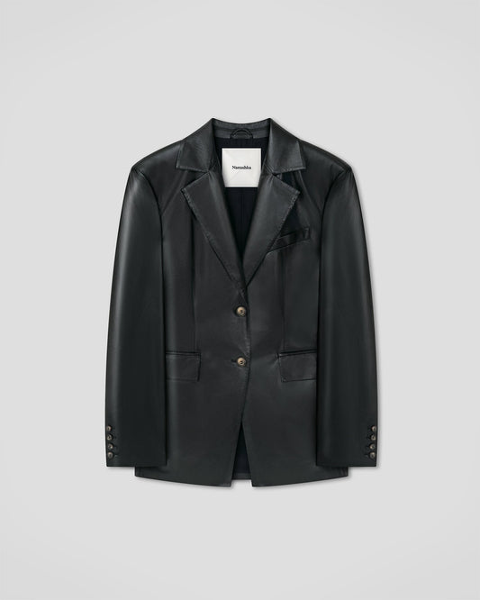 Hathi Okobor™ blazer - Black | Nanushka