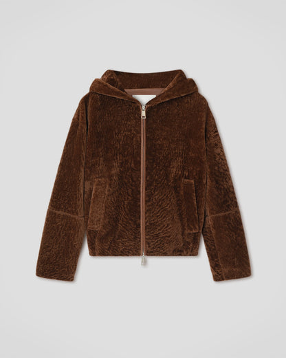 Jaswinder Shearling jacket - Cognac | Nanushka
