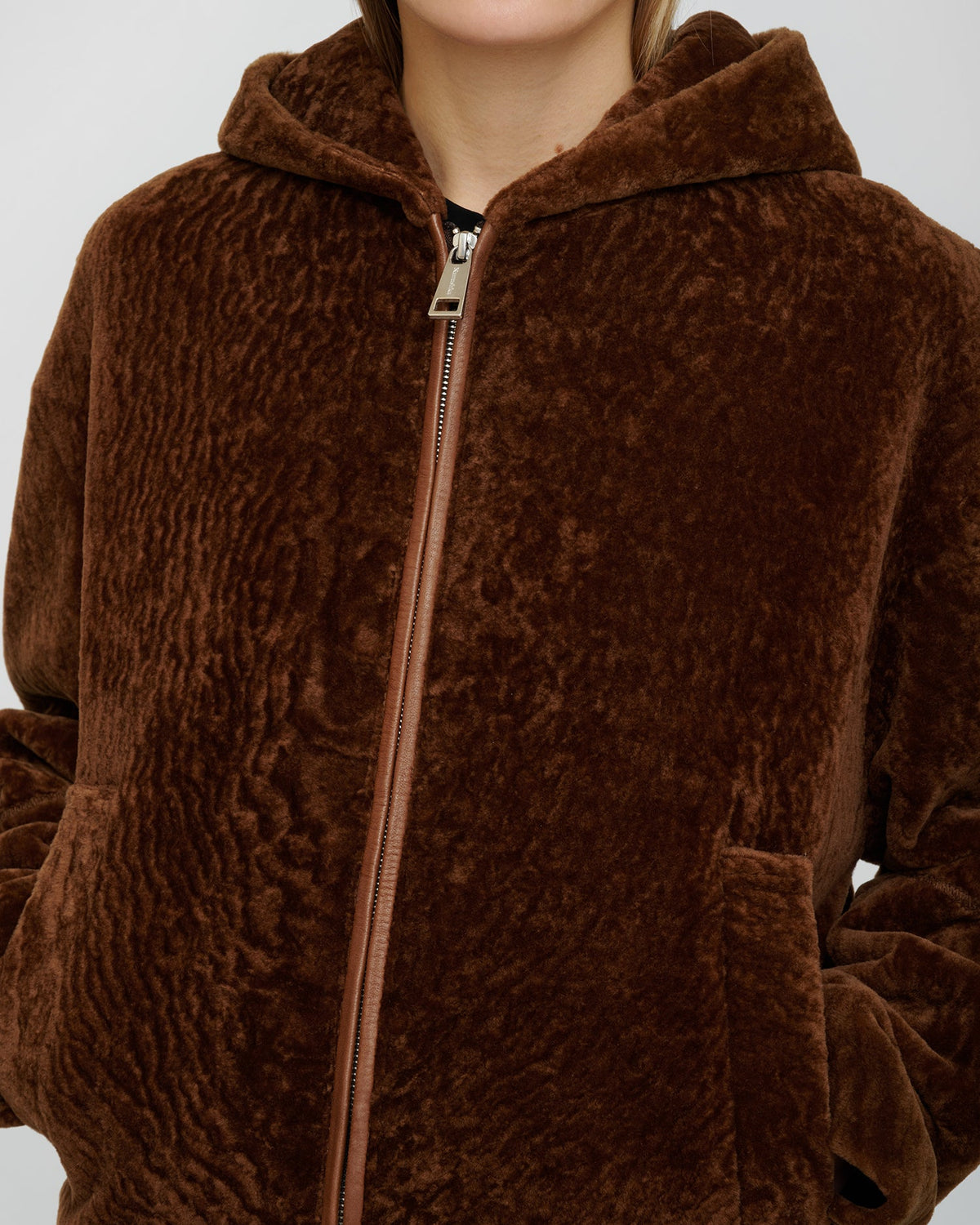 Jaswinder Shearling jacket - Cognac | Nanushka
