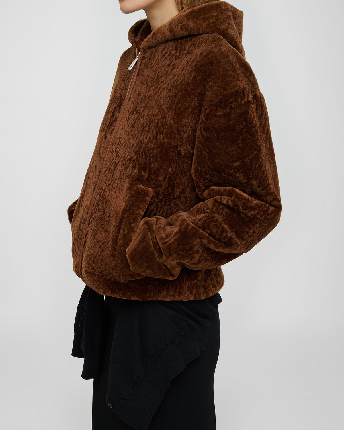 Jaswinder Shearling jacket - Cognac | Nanushka