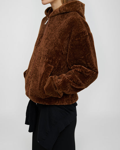 Jaswinder Shearling jacket - Cognac | Nanushka