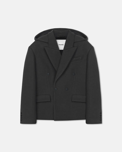 Brione Blazer - Midnight Green | Nanushka