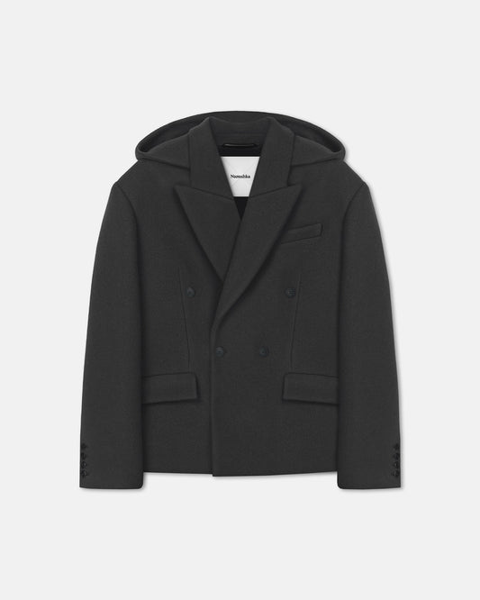 Brione Blazer - Midnight Green | Nanushka