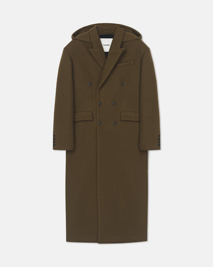 Melva Coat - Wood | Nanushka