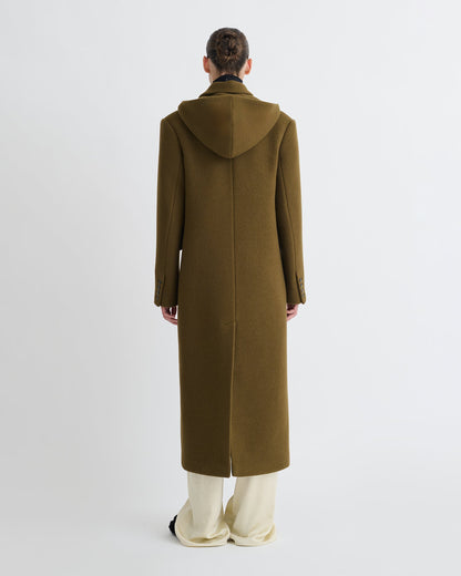 Melva Coat - Wood | Nanushka