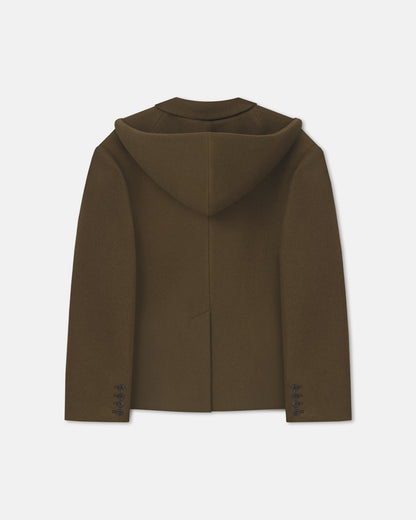 Brione Blazer - Wood | Nanushka