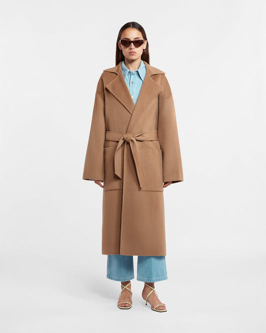 Alamo Robe coat - Camel | Nanushka