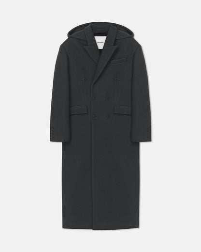 Melva Coat - Midnight Green | Nanushka