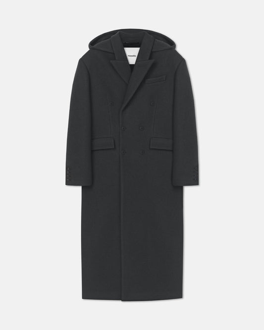 Melva Coat - Midnight Green | Nanushka