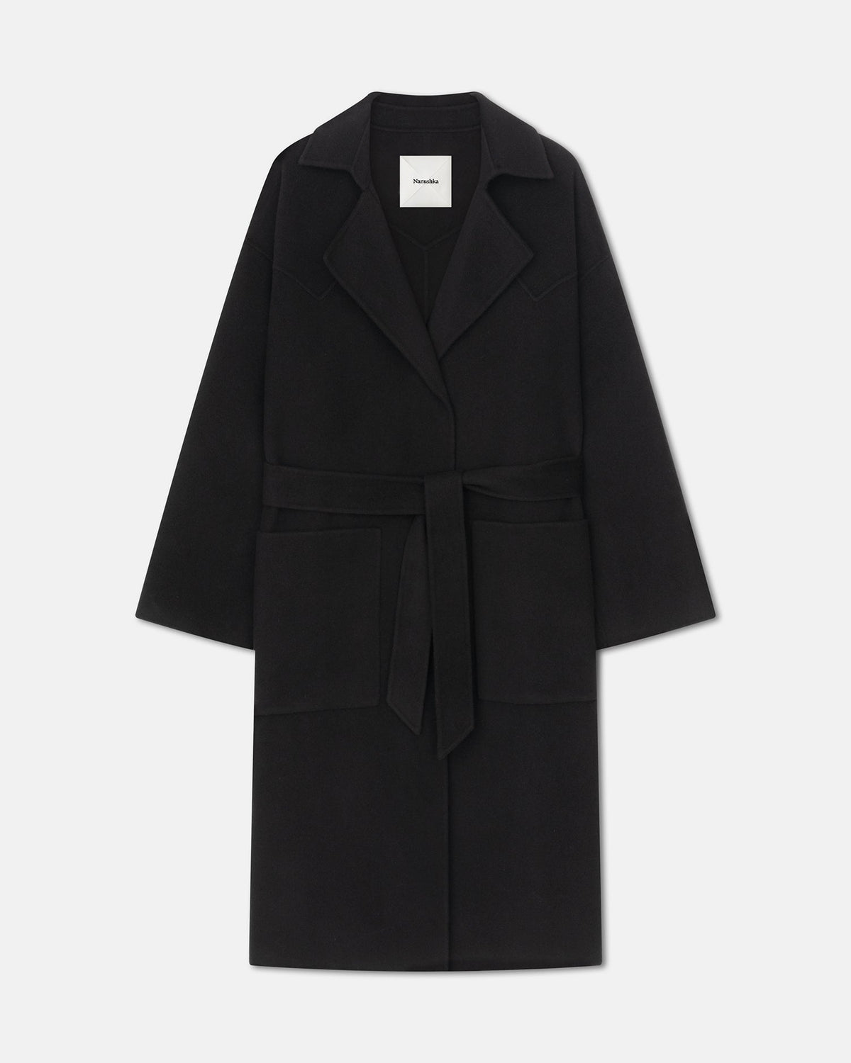 Alamo Robe coat - Black | Nanushka