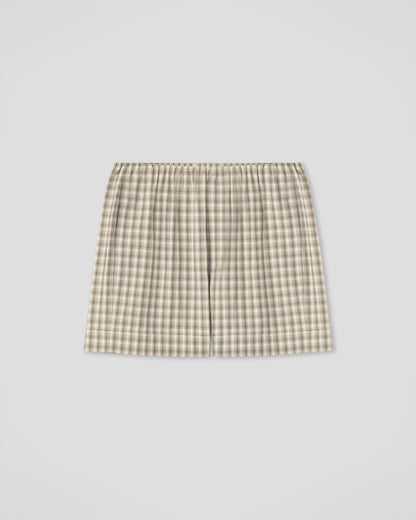 Hira Shorts - Creme/Grey | Nanushka