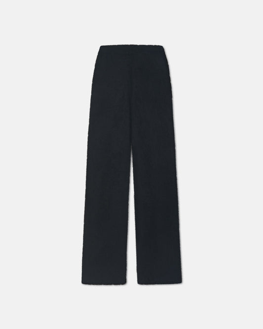 Ewerly Brushed cashmere pants - Black | Nanushka
