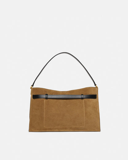 Harmonica Suede bag - Brown | Nanushka