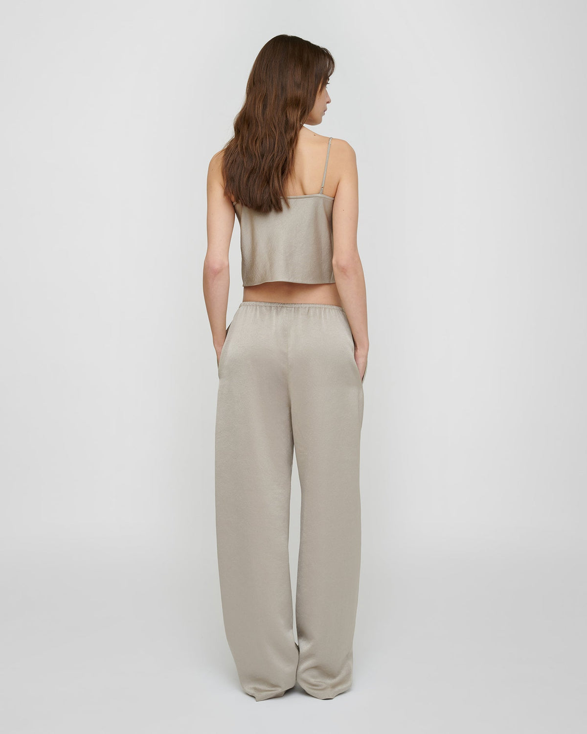 Lainey Top - Silver | Nanushka