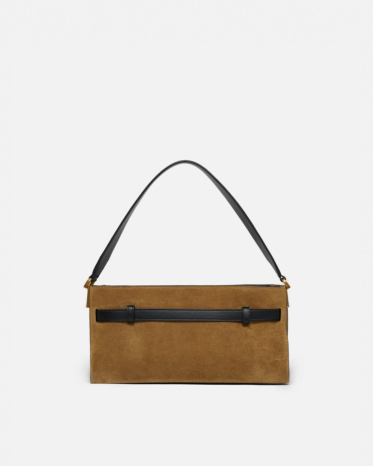 Harmonica Mini Suede bag - Brown | Nanushka