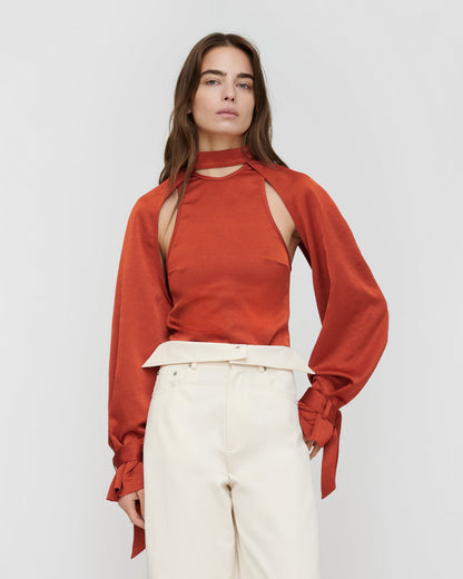 Veta Tank top - Rouge | Nanushka